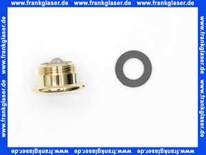 Dornbracht Luftsprudler mit Bund Ersatzteile 04230101700 M18x1-AG Messing (23kt) 04230101700-09