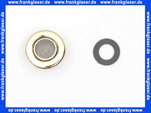 Dornbracht Luftsprudler mit Bund Ersatzteile 04230101700 M18x1-AG Messing (23kt) 04230101700-09