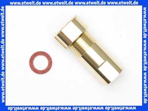 Dornbracht Nippel Ersatzteile 04240324100 G1/2IG x M15 x 1IG x 55 mm 0424032410090