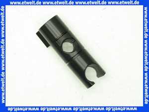 Dornbracht Schieber Ersatzteile 05301250002 D. 18 mm schwarz matt 05301250002-33