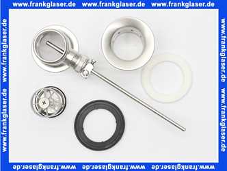 9011010010006 Dornbracht Ablaufgarnitur platin matt für Waschtisch und Bidetarmaturen