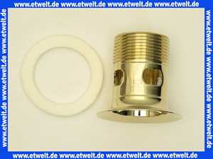 9011010260009 Dornbracht Kelch zu Excenter Ablaufgarnitur Messing 93 x 65 mm - Messing 23kt Gold