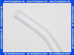 Spülrohr für hochhängenden Spülkasten D=32mm weiss mit Kröpfung 65mm ohne Bogen