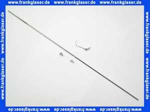 EL0064CSH Duka Schwallschutzleiste derby f.Fünfeckkabine silber hochglanz VIGOUR