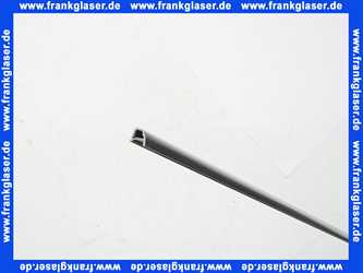 EL0064CSH Duka Schwallschutzleiste derby f.Fünfeckkabine silber hochglanz VIGOUR