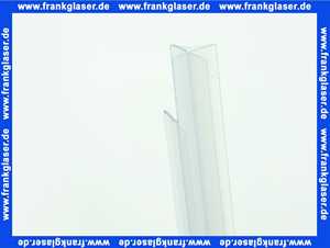 GUMC443PR Duka Abtropfdichtung für ESG 8 mm princess mit Anschlußteilen rechts