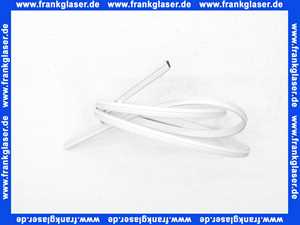 Duka Magnetprofil Dichtung Magnetleiste weiß für Duschabtrennung Duschtüre