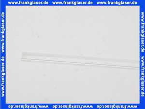 GUMN609 Duka Dichtleiste Pendeltür-Mauer Abrissl.11mm ESG 6 mm 2000 mm