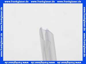 GUMTA38 DUKA Abtropfdichtung horizontal hoch f. ESG m.Abrisslinie 1000 mm lang