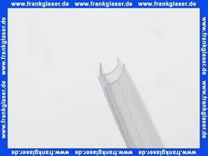 GUMTA38 DUKA Abtropfdichtung horizontal hoch f. ESG m.Abrisslinie 1000 mm lang