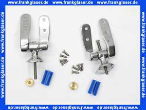 0061081000 Duravit Satz Scharniere zu WC Sitz 1930