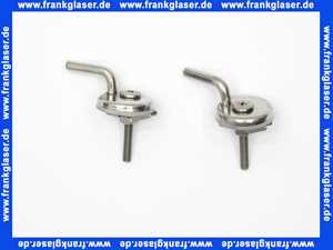 0061691000 Duravit Darling New Scharniersatz WC-Sitz ohne Absenkautomatik