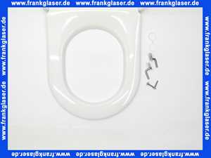 0063810000 Duravit WC-Sitz Starck 3 ohne SoftClose Scharniere edelstahl, weiß