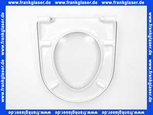 0063890000 Duravit WC-Sitz Starck 3 mit SoftClose Scharniere edelstahl, weiß