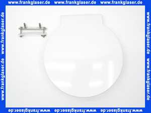 0065880099 Duravit WC-Sitz Starck 1 mit SoftClose Scharnierwelle edelstahl, weiß