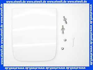 0069190000 Duravit WC-Sitz PuraVida mit SoftClose Scharniere edelstahl, weiß
