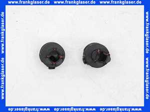 1003610000 Duravit Befestigungshülse schwarz Set