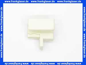 201662WE Duscholux Führungsteil-Schieber in weiß