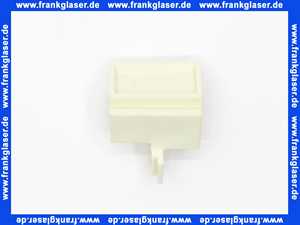 201663WE Duscholux Führungsteil-Schieber in weiß