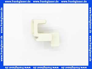 201663WE Duscholux Führungsteil-Schieber in weiß