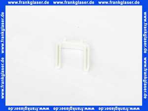 230342WE Duscholux Verschlusskappe in Weiß