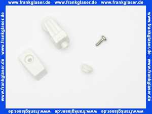 240601 Duscholux Gleiter für Duschabtrennung Weiß