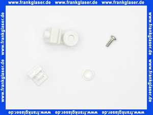 240601 Duscholux Gleiter für Duschabtrennung Weiß