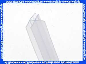 25030502300000 Duscholux Wasserabweisprofil (Doppellippe) links