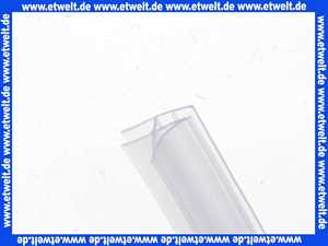 25030502300000 Duscholux Wasserabweisprofil (Doppellippe) links