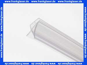 250313 Duscholux untere Türdichtleiste rechts, gebogen