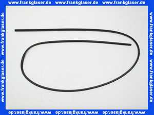 250341010762100 Duscholux Dichtleiste Dichtung Magnetleiste in schwarz zu Duschabtrennung