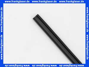 250341010762100 Duscholux Dichtleiste Dichtung Magnetleiste in schwarz zu Duschabtrennung