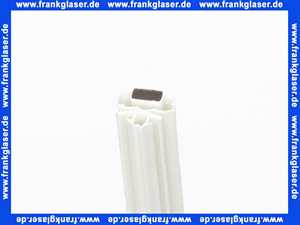 25034101WE Duscholux Dichtleiste Dichtung Magnetleiste in weiss zu Duschabtrennung