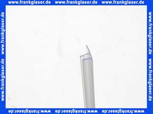 250484.01.005.000 Duscholux Wasserabweisprofil, gebogen, Round