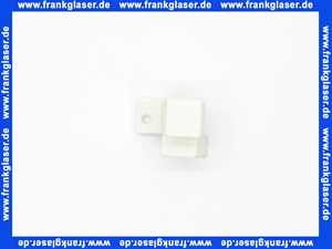 401186001 Duscholux Führung Gleiter für Schiebetür in Weiss