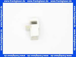 401186001 Duscholux Führung Gleiter für Schiebetür in Weiss