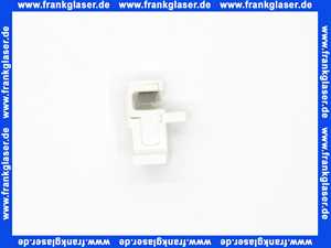 401186001 Duscholux Führung Gleiter für Schiebetür in Weiss