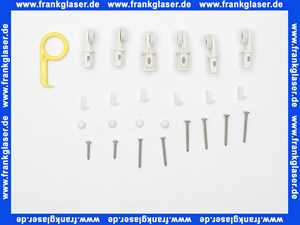 751620001 Duscholux Rollenhalterset in weiss