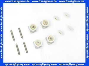 752207 Duscholux Rollenhalter-Set grau
