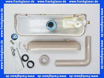 605831 Schwab Aufputz Spülkasten AP 120 bahamabeige mit Start Stopp Spülung 6 - 9 Liter