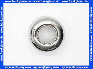 Sifonrosette Rosette verchromt 70mm Durchmesser 35mm tiefe für 1 1/4 Waschtisch oder Bidetsifon