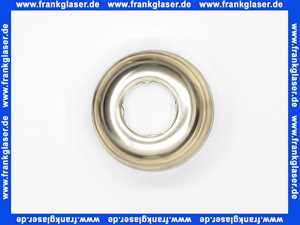 Sifonrosette Rosette verchromt 70mm Durchmesser 35mm tiefe für 1 1/4 Waschtisch oder Bidetsifon