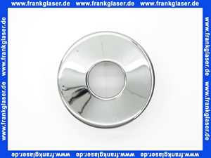 Sifonrosette verchromt 85mm Durchmesser 50mm tiefe für 1 1/4 Waschtisch oder Bidetsifon