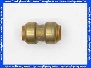 Tectite Steckfitting Kupfer Muffe IG 18mm