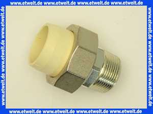 Übergangsverschraubung Friatherm 63mm x 2 Zoll AG komplett flachdichtend