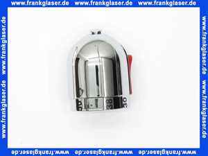 44077226 Eichelberg Thermostatgriff Temperaturverstellung Griff zu Thermostatarmatur verchromt