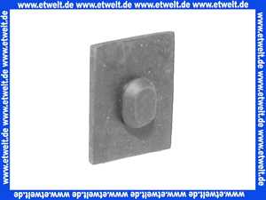 ELCO 12007366 Fußgummi für Vakuumröhre TDS oben