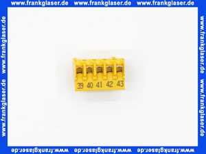 12013713 Elco RAST 5 SCHRAUBSTECKER 5-POLIG GELB