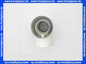 Elco Revisionsstück Abgaszubehör mit Deckel D 80/125 12019081