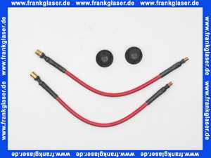 13011133 Elco Zündkabel Länge 225 Stecker D 6,3 / D 4 Silikon (Set 2 Stück)